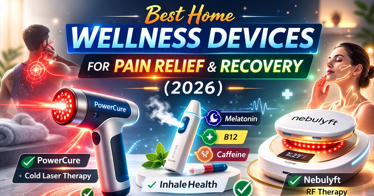 Best Home Wellness Devices for Pain Relief & Recovery (2026)