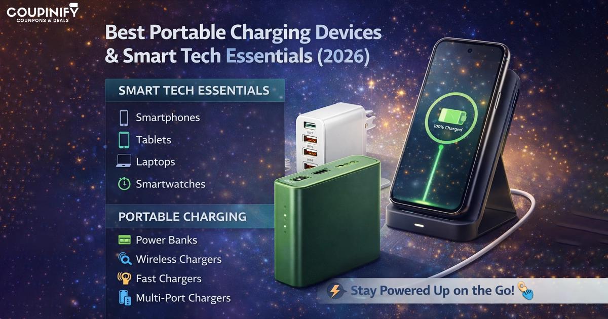 Best Portable Charging Devices & Smart Tech Essentials (2026)