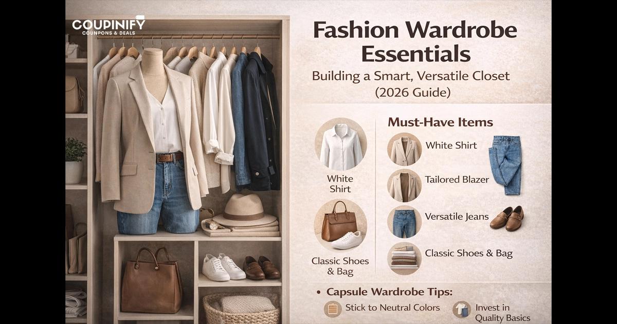 Fashion Wardrobe Essentials: Building a Smart & Versatile Closet (2026 Guide)