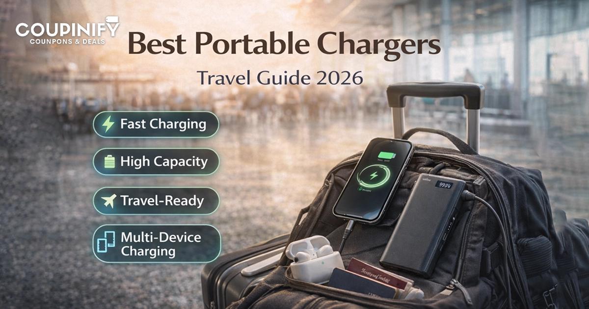 Best Portable Chargers for Travel in 2026 (Practical Buying Guide)