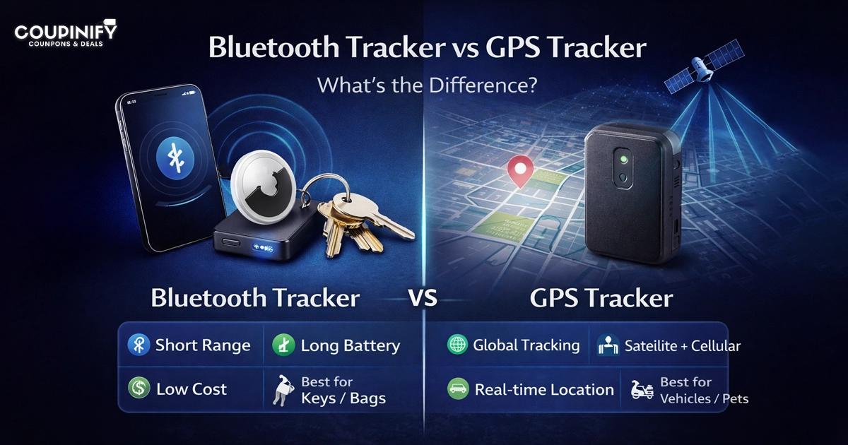 Bluetooth Tracker vs GPS Tracker: What’s the Difference?