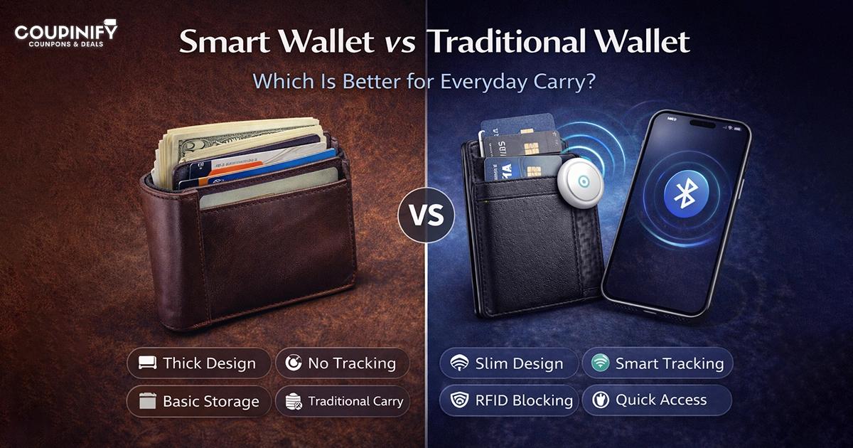 Smart Wallets vs Traditional Wallets: Which One Is Better for Everyday Carry?