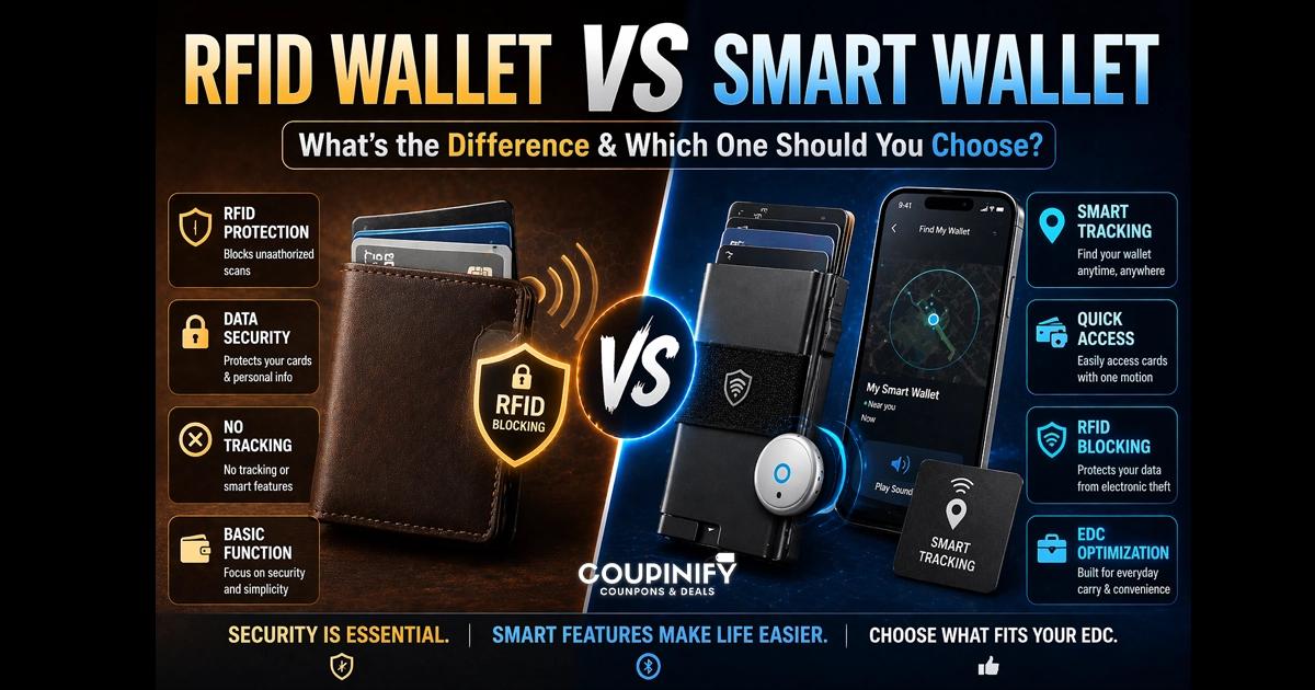 RFID Wallet vs Smart Wallet: What’s the Difference and Which One Should You Choose?