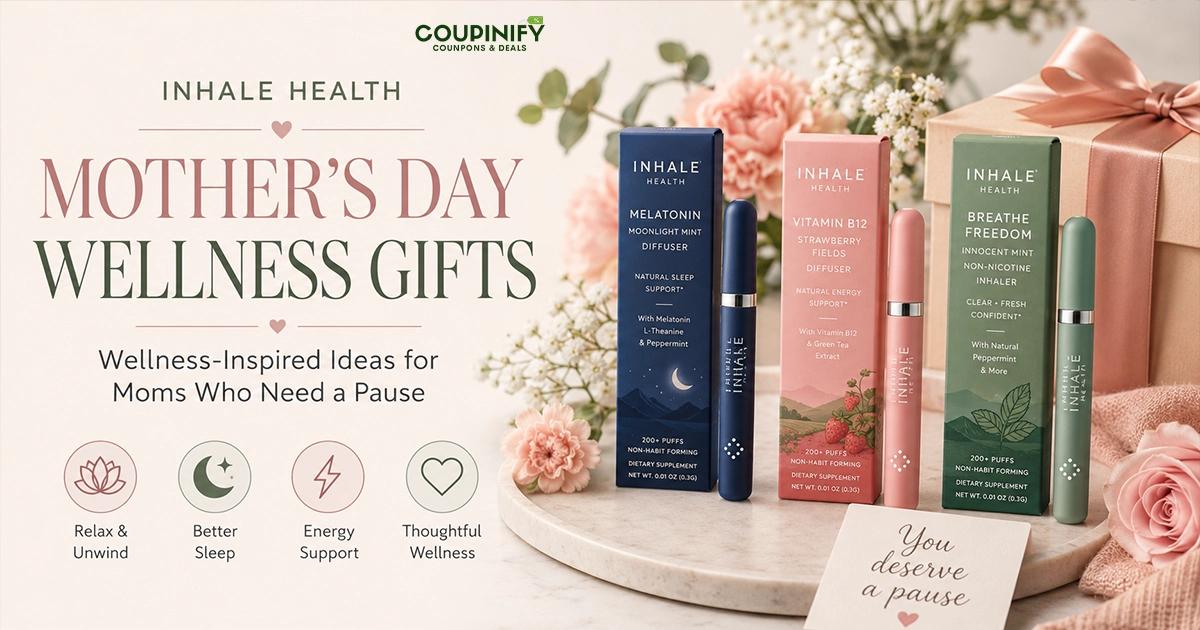Inhale Health Mother’s Day Gifts: Wellness-Inspired Ideas for Moms Who Need a Pause
