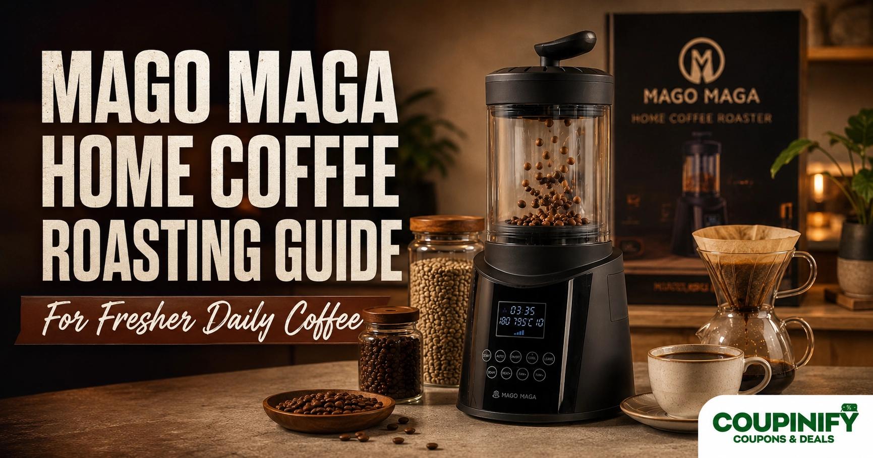 Mago Maga Home Coffee Roasting Guide for Fresher Daily Coffee