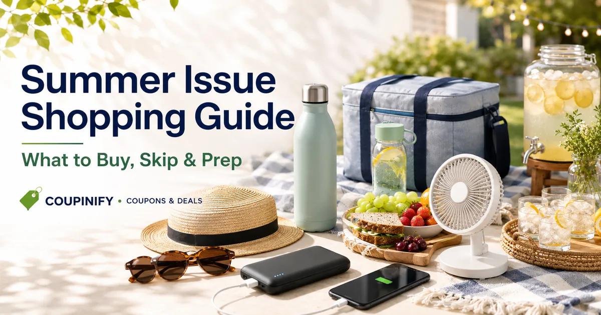 Summer Issue Shopping Guide: What to Buy, Skip, and Prep