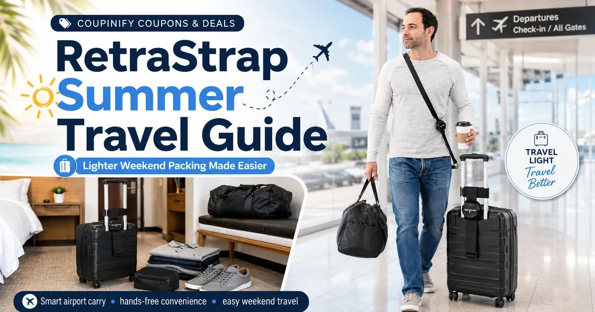 RetraStrap Summer Travel Guide for Lighter Weekend Packing