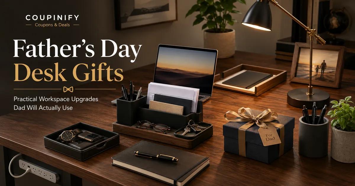Father’s Day Desk Gifts: Practical Workspace Upgrades Dad Will Actually Use