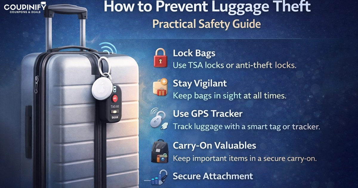 How to Prevent Luggage Theft While Traveling (Practical Safety Guide)