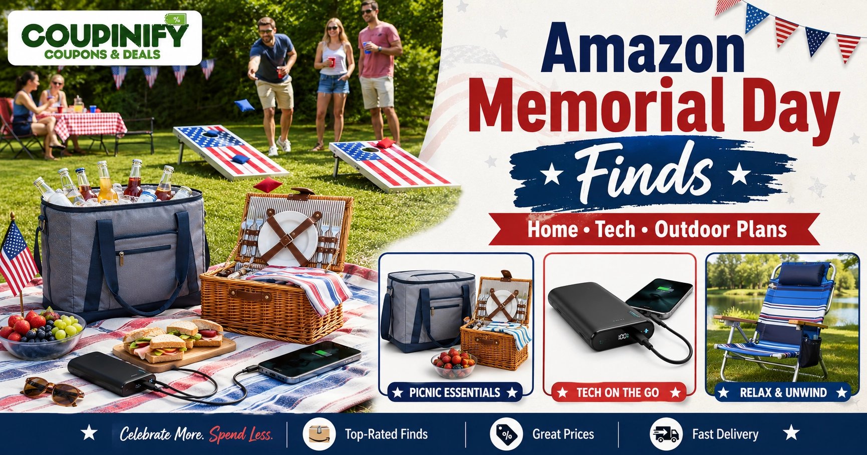 Amazon Memorial Day Finds for Home, Tech, and Outdoor Plans