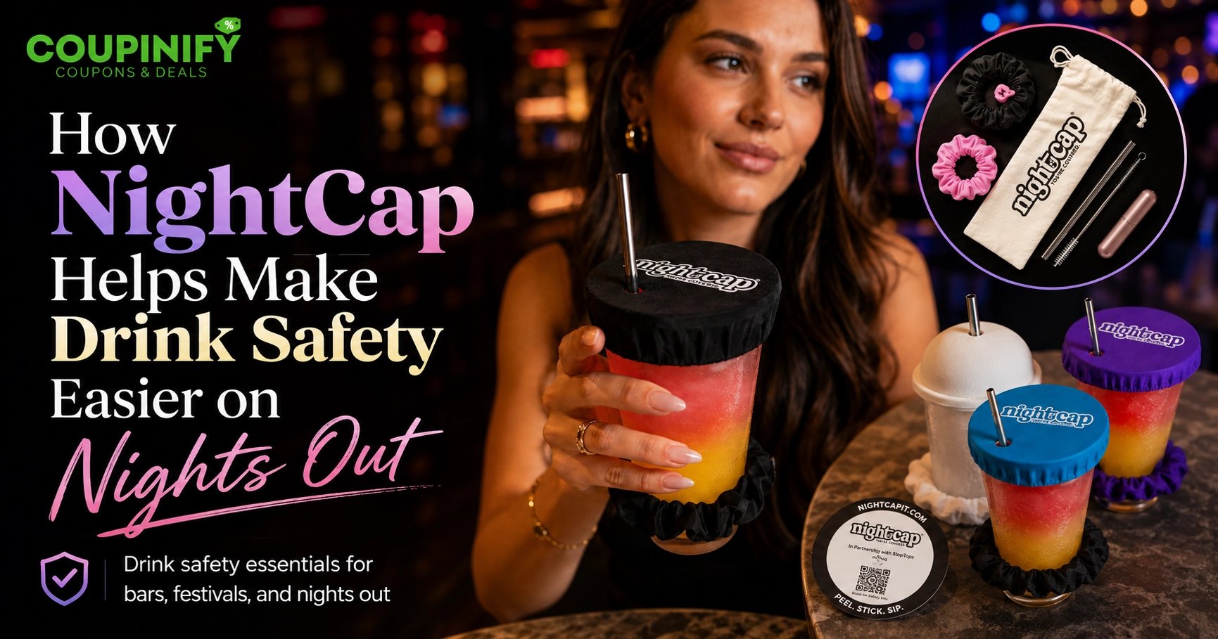 How NightCap Helps Make Drink Safety Easier on Nights Out