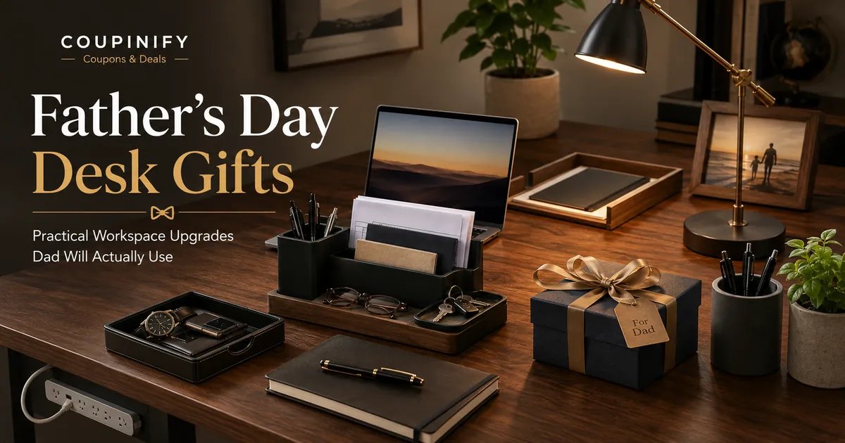 Father’s Day Desk Gifts: Practical Workspace Upgrades Dad Will Actually Use