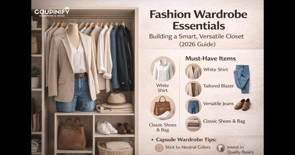 Fashion Wardrobe Essentials: Building a Smart & Versatile Closet (2026 Guide)