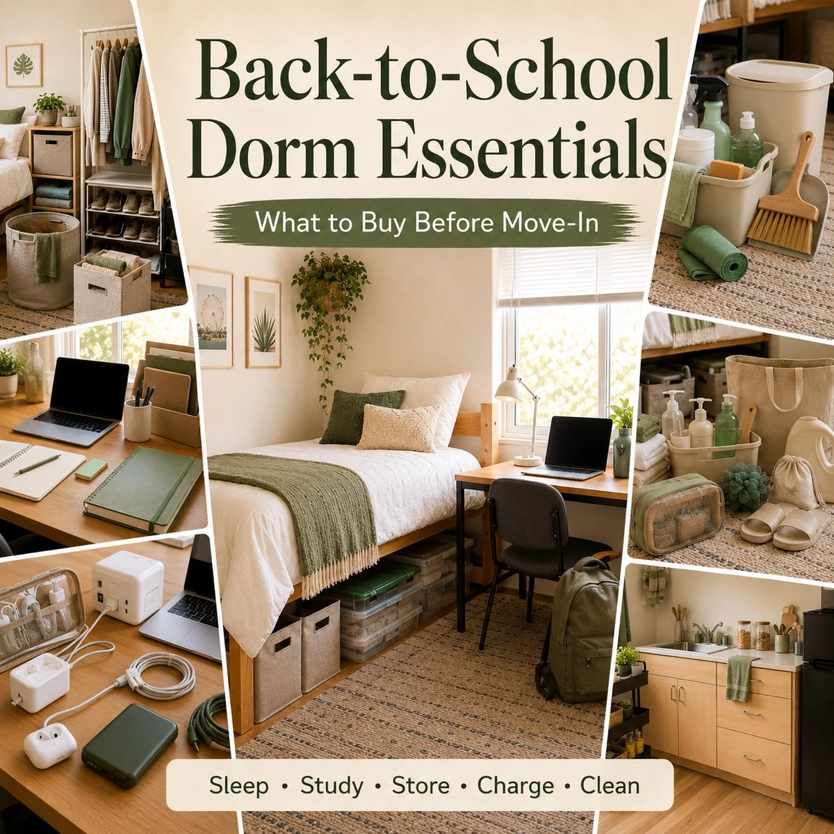 Back-to-School Dorm Essentials Checklist: What to Buy Before Move-In